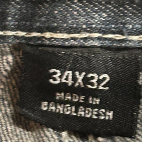 Beverly Hills Polo Club Denim Jeans Men's 34x32 Straight Leg Cotton EUC - Picture 10 of 15